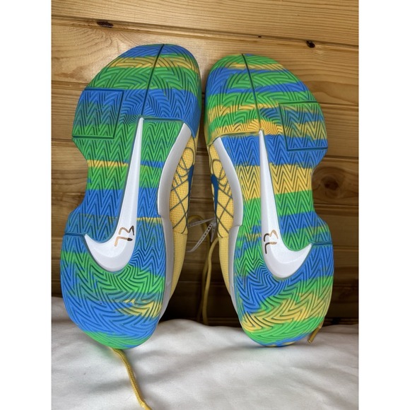 Nike Zoom Challenge Women's Pickleball Size 10 (Topaz Gold/Blue Hero/White) NEW - Picture 5 of 6